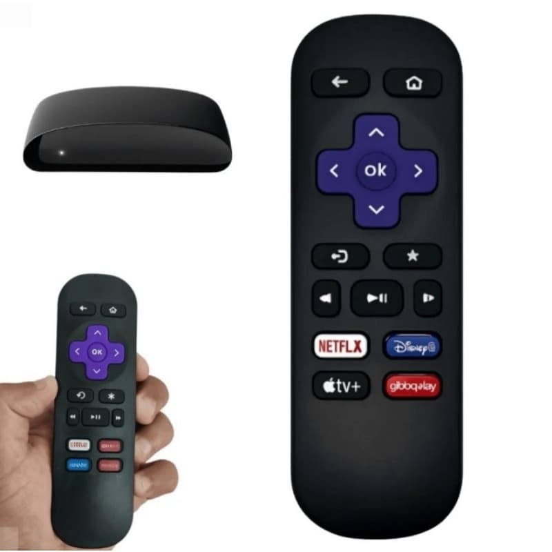 Controle remoto pra receptor Roku Streaming Express