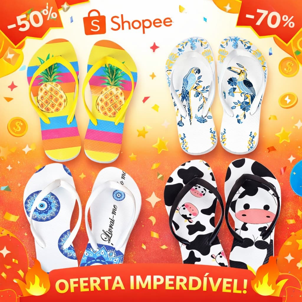 Chinelo Feminino Leve Macio Confortável Envio Imediato