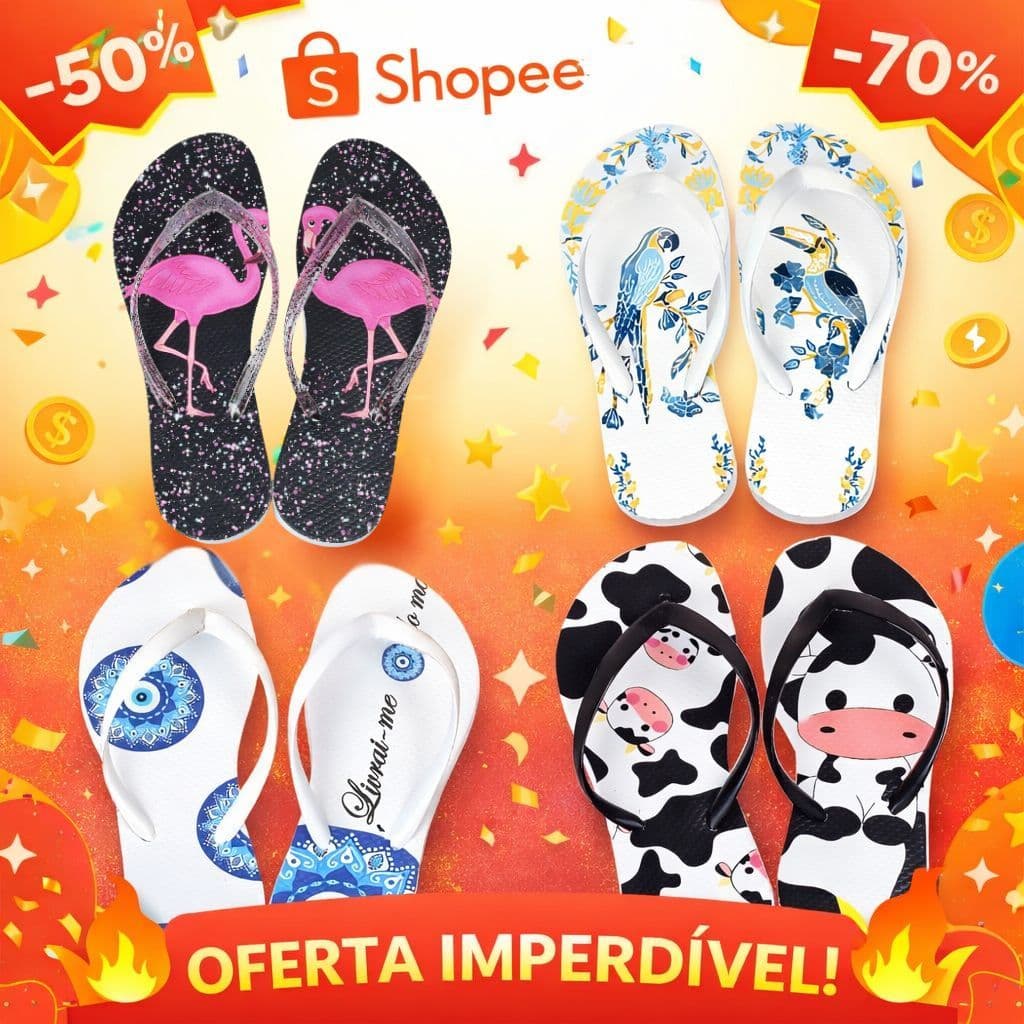 Chinelo Feminino Macio Confortável Envio Imediato