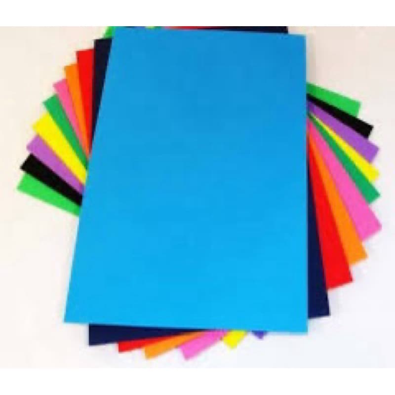 Kit de EVA para lista escolar diversas cores