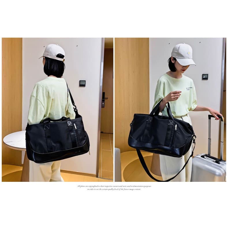 Bolsa impermeável para ioga, academia e treino, ideal para viagens, natação e dança. Também pode ser usada como bolsa de