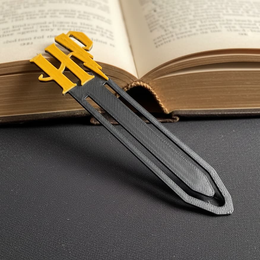 Marca-Páginas HP – Inspirado no Universo Bruxo | Impressão 3D