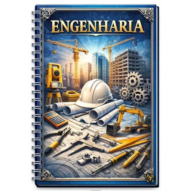 Caderno Engenharia - tamanho A5