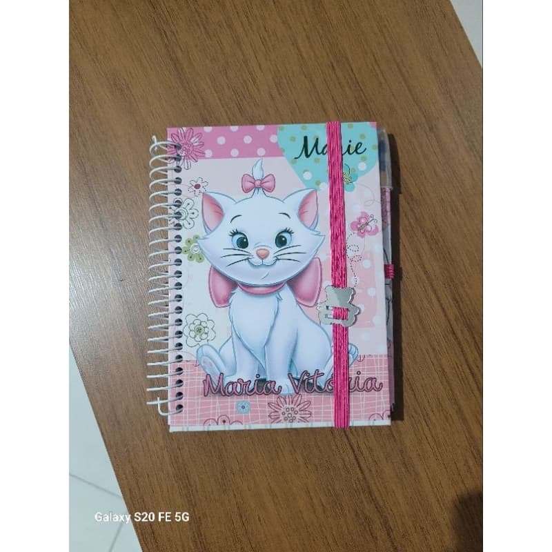 Caderno personalizado Marie