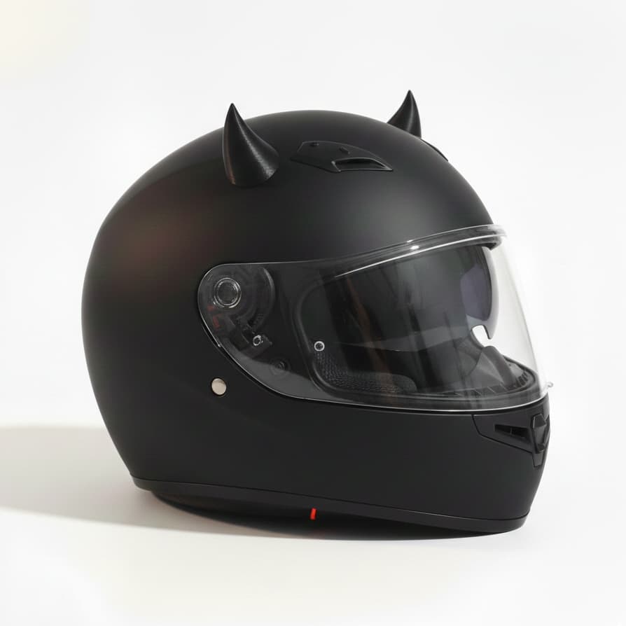 Chifres Acessório para Capacete 3cm com Dupla Face chifrinhos Capacete, Moto, Capacete, Decoração.
