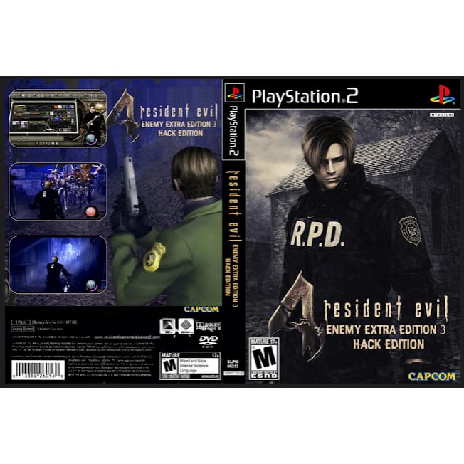 Resident Evil 4 Edition 3 Hack Edition DVD ISO PS2