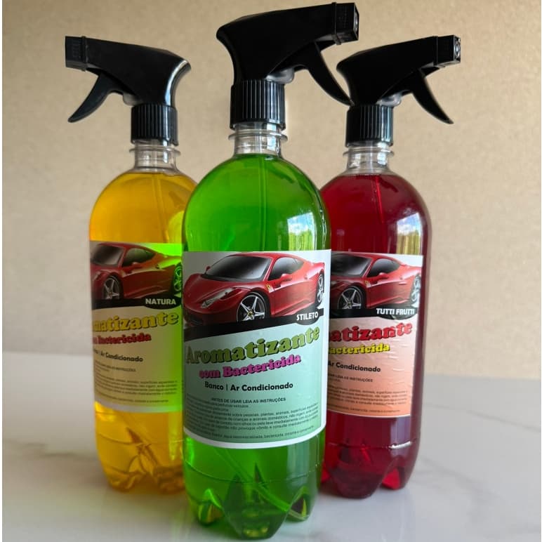 Aromatizante Premium Automotivo 1L com Bactericida