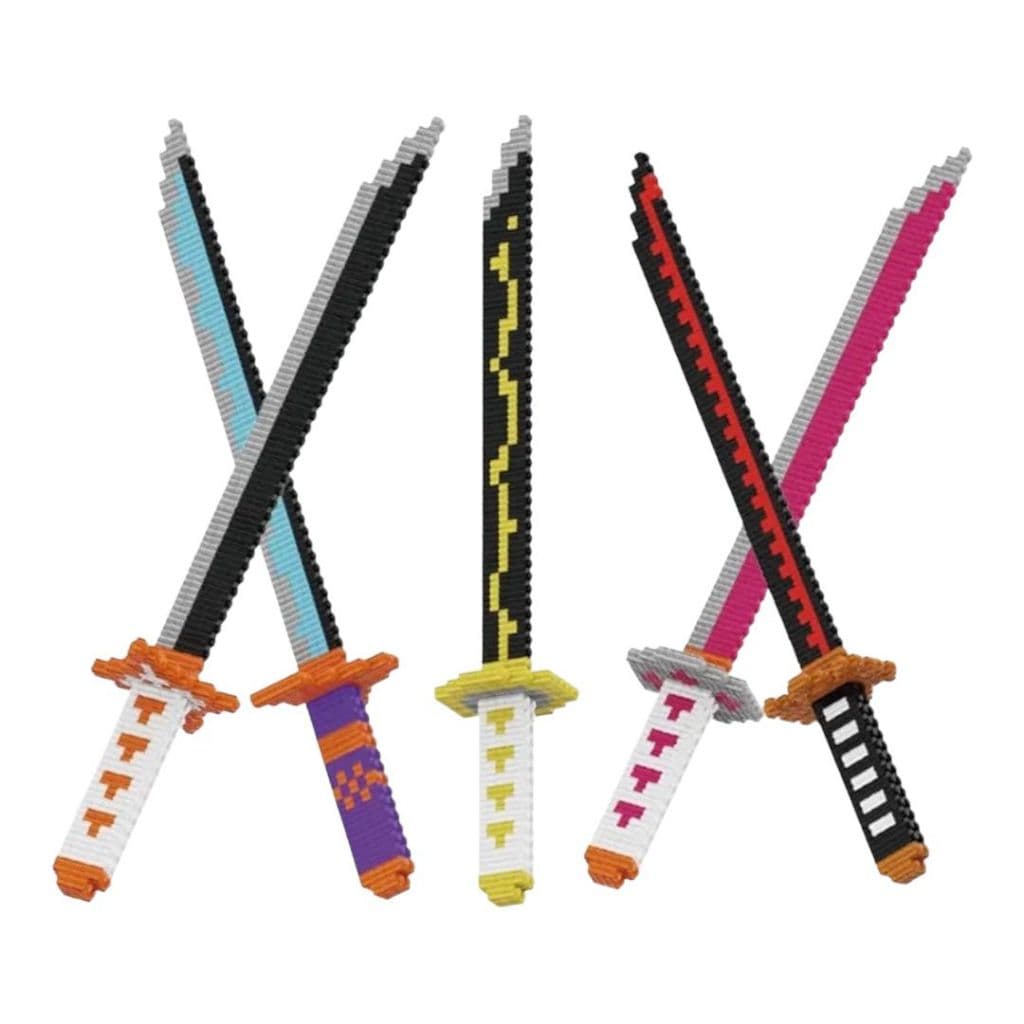 Espada Katana de Blocos de Montar 480 Peças