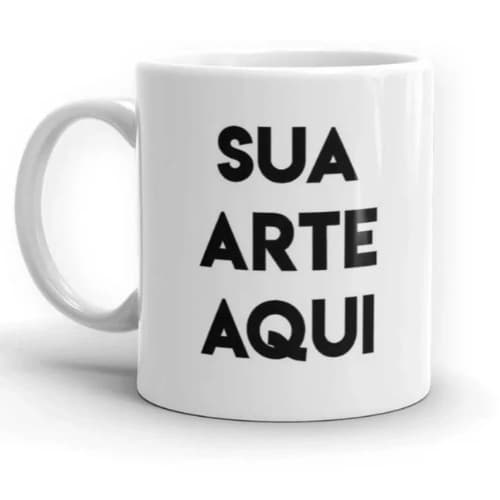 Caneca com Sua Arte ou Foto – Envie sua Ideia que a Gente Cria! Canecas Personalizada Sua Foto Ou Logo Aqui 325 ml