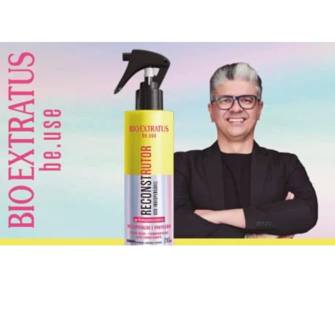 BIO EXTRATUS RECONSTRUTOR USO INDISPENSÁVEL BE.USE 210 ml (RECUPERAÇÃO E CONSTRUÇÃO)