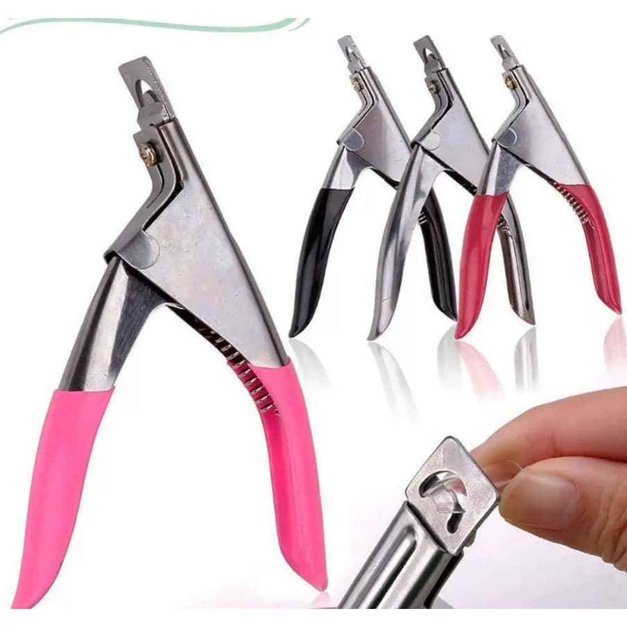Alicate Cortador Unha Postiça Gel manicure Tips Acrígel , cortado de unha, alicate de unha manicure