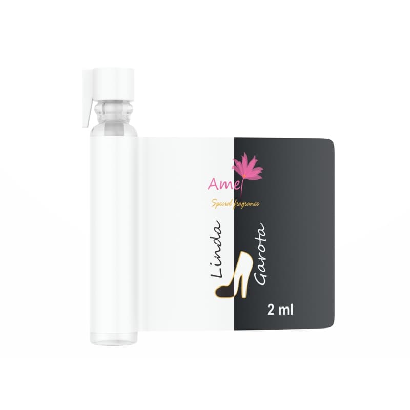 Linda Garota  Perfume Feminino Amei Cosméticos 2ml Alta Fixação Essência Importada Parfum