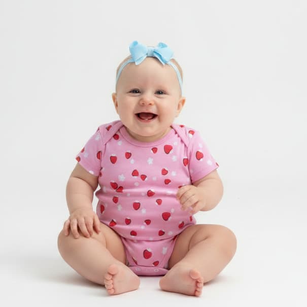 Body Bebê Manga Curta Estampado Menino e Menina 100% algodão Suedine