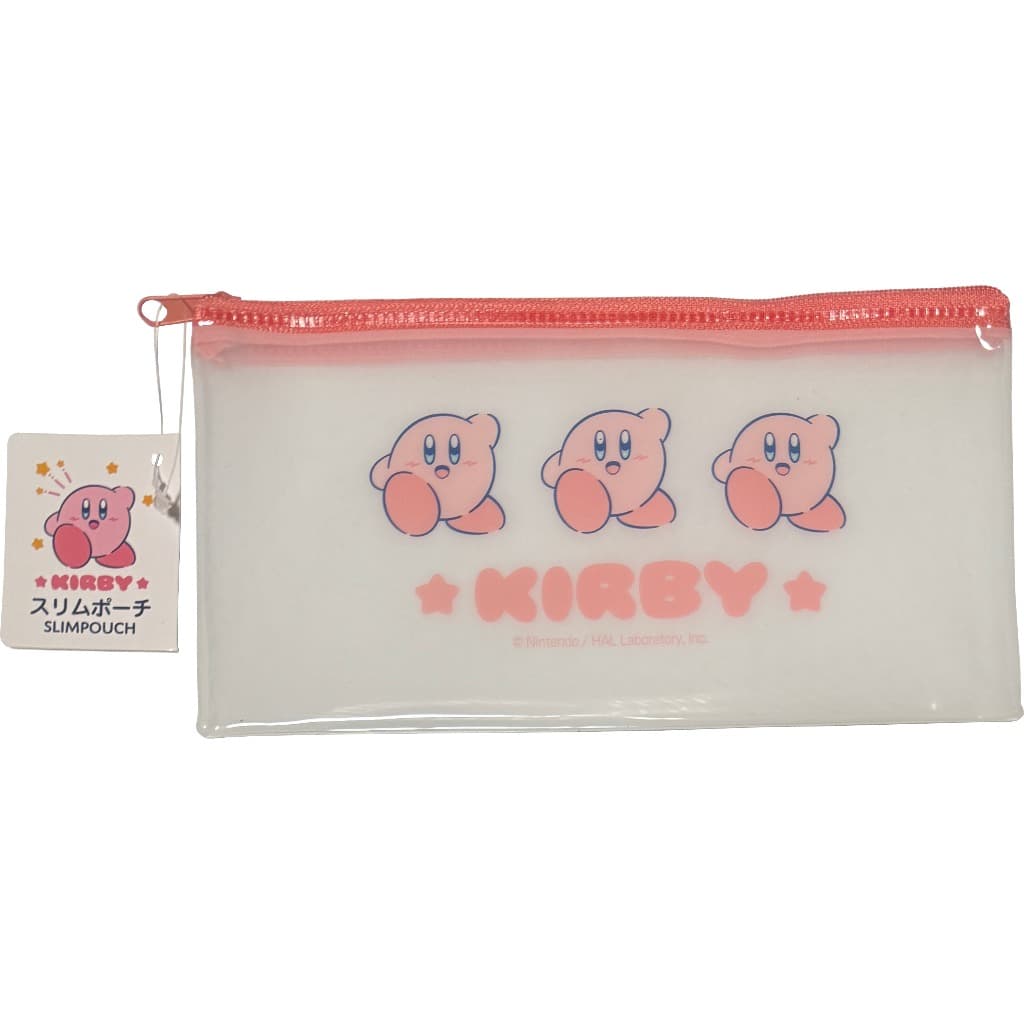 Direto Do Japão À Prova Dekirby of the Stars Estojo Plano Para Caneta Com Zíper De Vinil Vários Bolsas 20 10 cm Papelaria (Kirby Dance)
