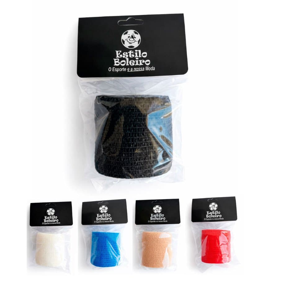Bandagem Fita Elástica Adesiva Esportiva 5x4,5 mts