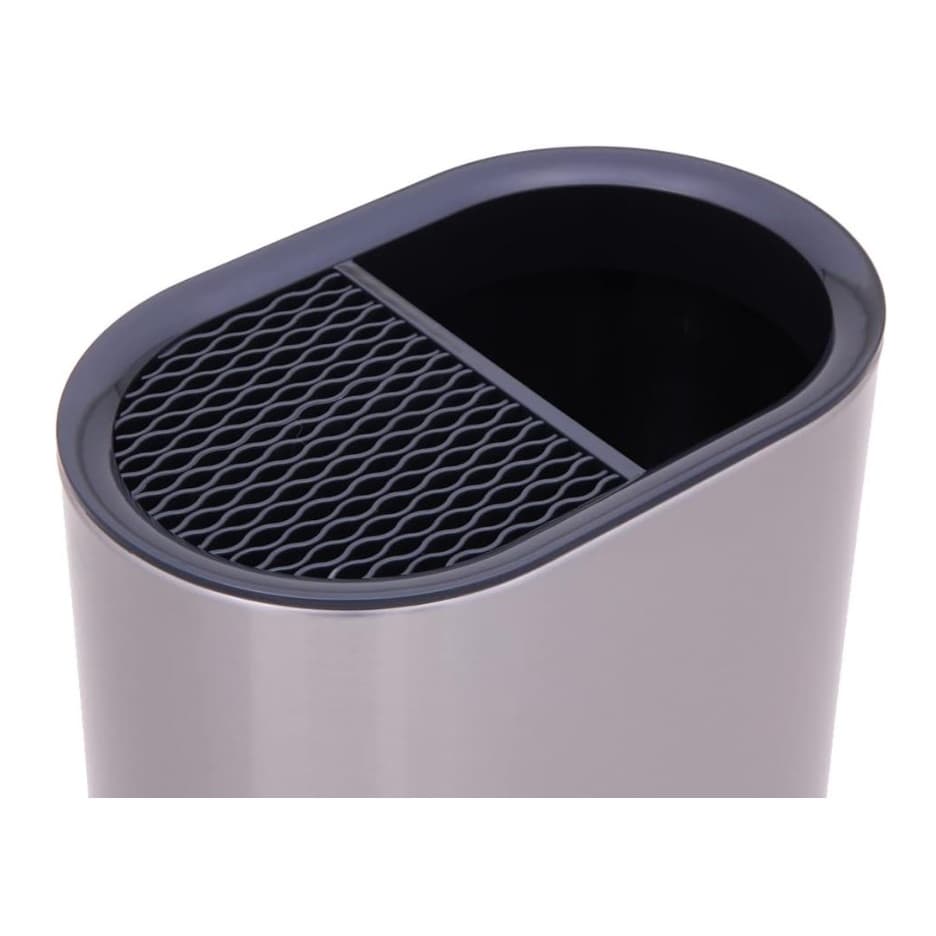 Porta Facas e Utensílios de Aço Inox 20X19X11CM