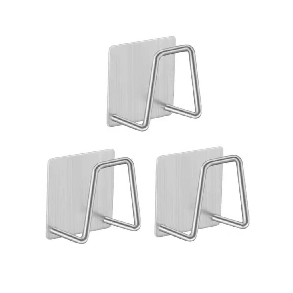 Kit 3 Suporte Porta Esponja Bucha Pia Inox