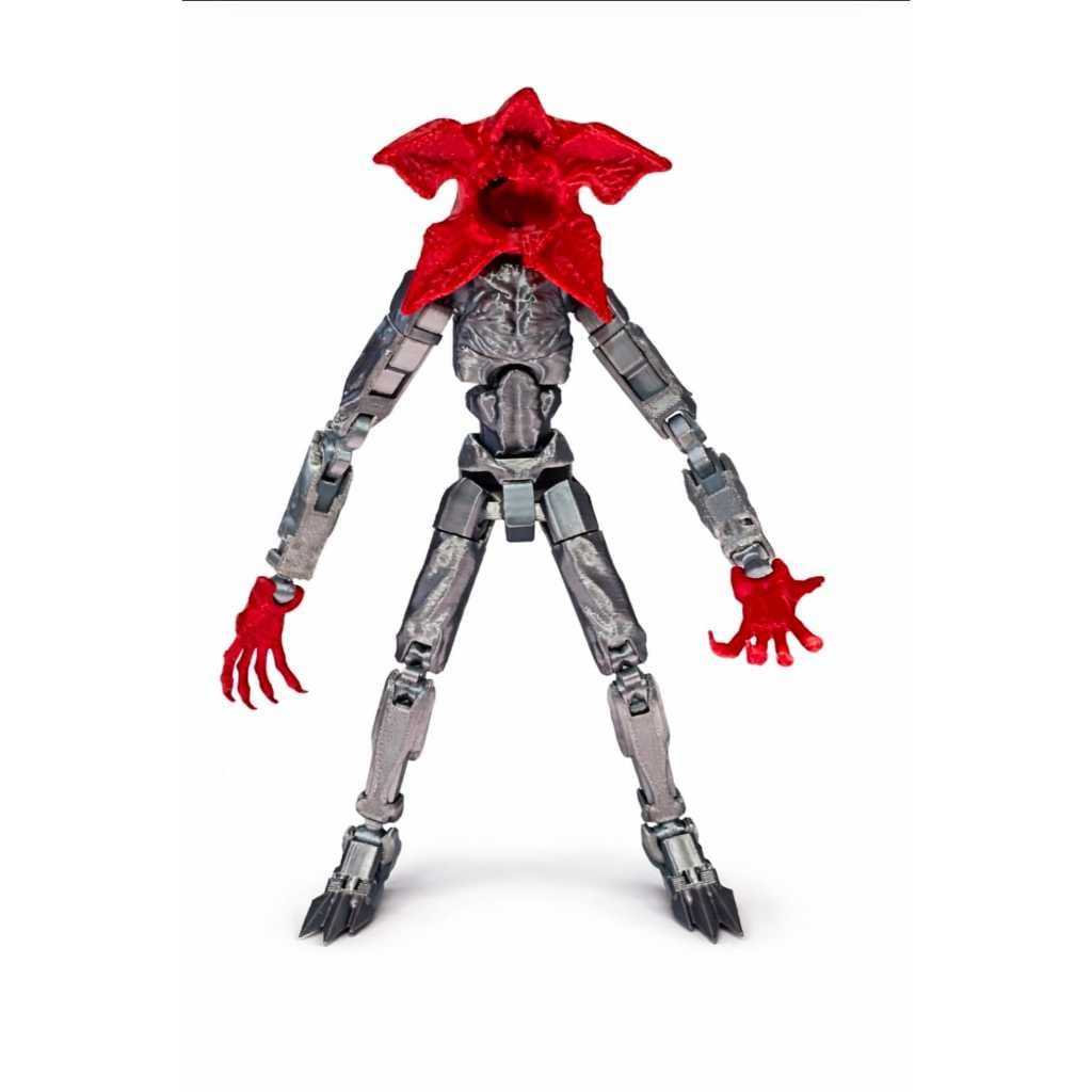 Boneco Articulado Colecionável – 20cm | Termoplástico - DEMOGORGON