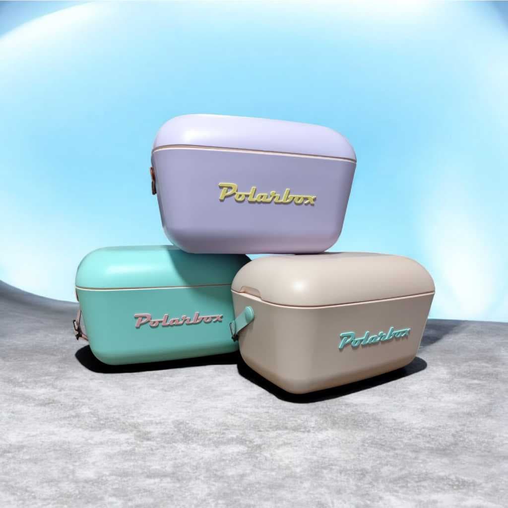 Caixa Térmica, Cooler PolarBox 12 Litros, Portátil com Design Retrô-Vintage