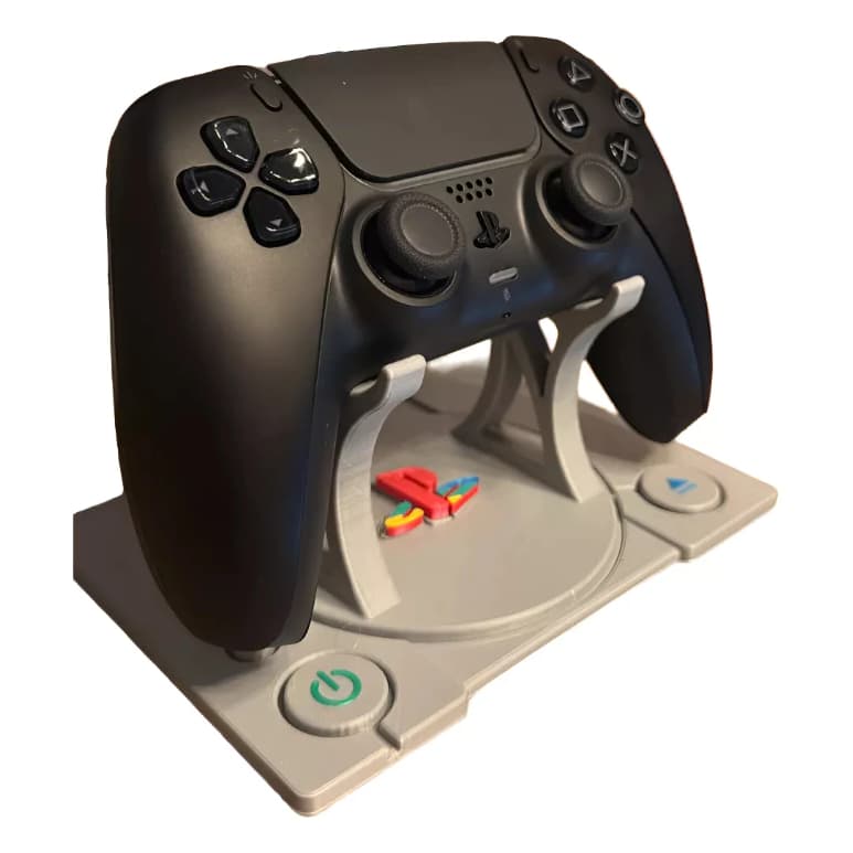 Suporte Apoio Para Controle Ps5/ps4 - Design Ps1, Demais!