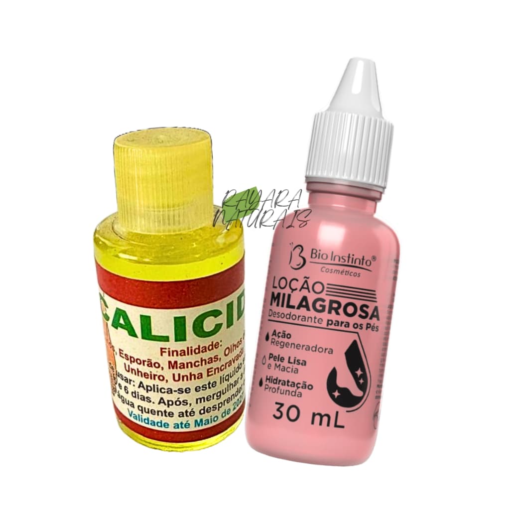 Calosidade 10 ml + Gota Milagrosa 30 ml