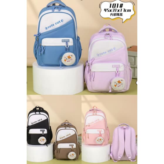 Mochila impermeável Mochila prática resistente adequada para crianças e adultos com espaço para notebook Envio Imediato