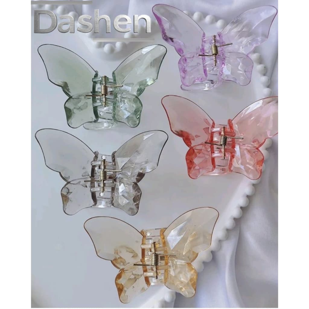Prendedor de Cabelo Borboleta Crystal - Elegância e Charme com Cristais Brilhantes