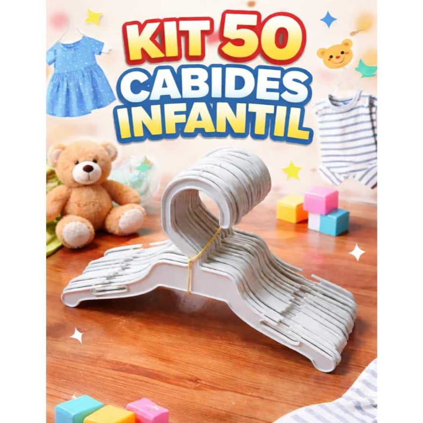 Cabide Infantil Para Roupas de Bebê e Pets - Praticidade, Charme e Suporte Adequado