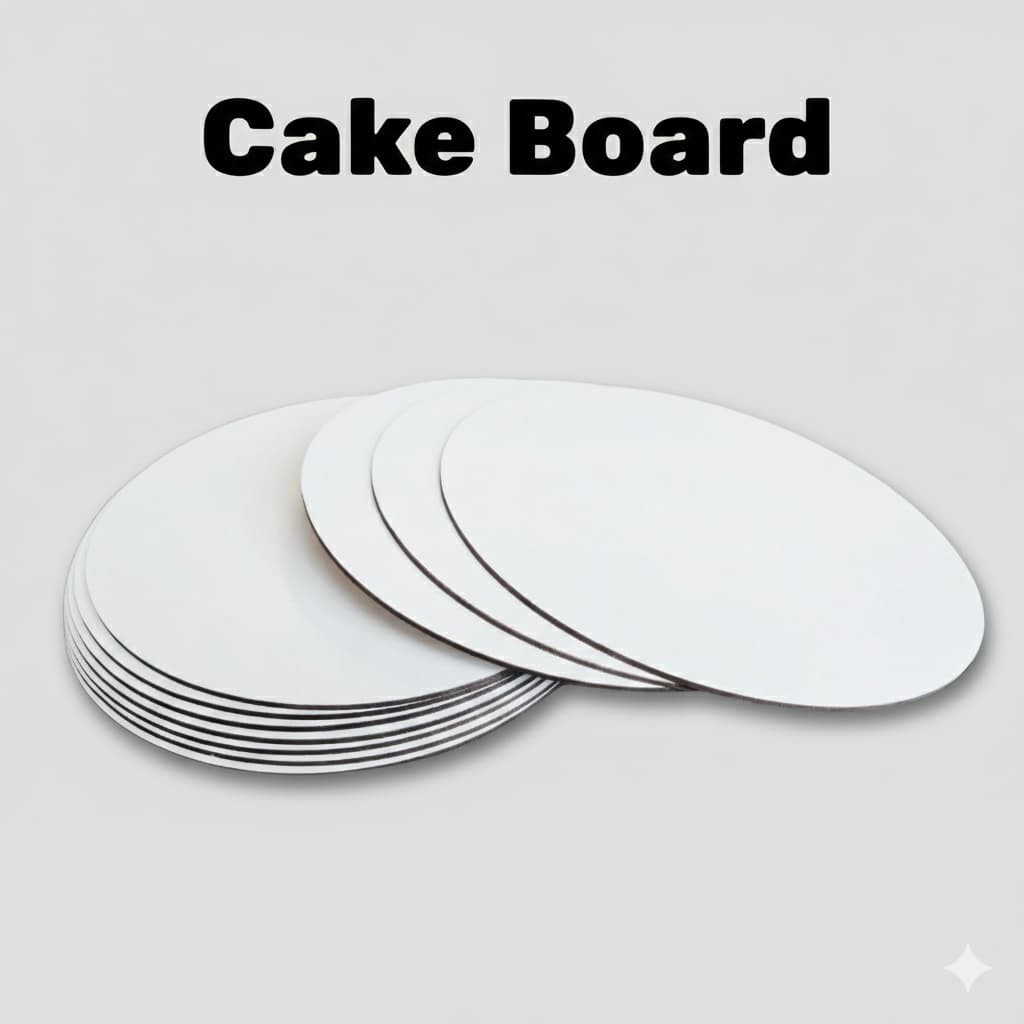 Kit 10 Cake Board 18cm Tabuleiro Bolo Em Mdf 3mm Redondo