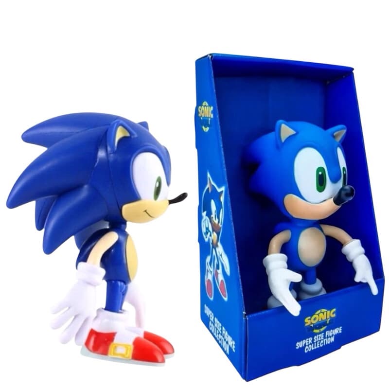 Boneco Sonic Collection Grandes Articulado Super Size
