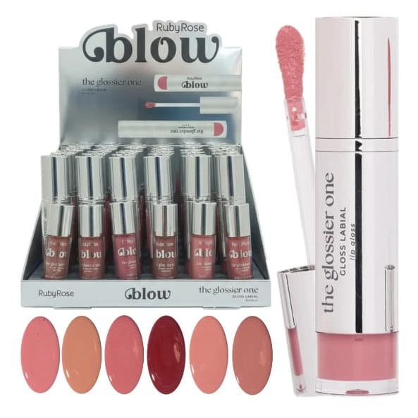 TODOS DISPONÍVEIS - Gloss Labial Ruby Rose BLOW The Glossier One - LANÇAMENTO 2026 - Blair GB40 GB10 GB20 GB30 GB50 GB60