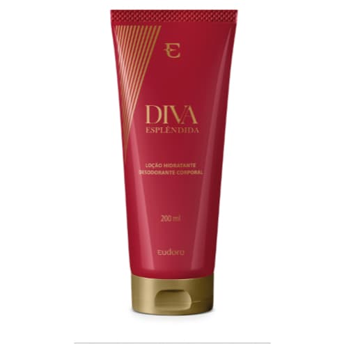 Loção Hidratante Desodorante Colônia Corporal Diva Esplêndida 200ml