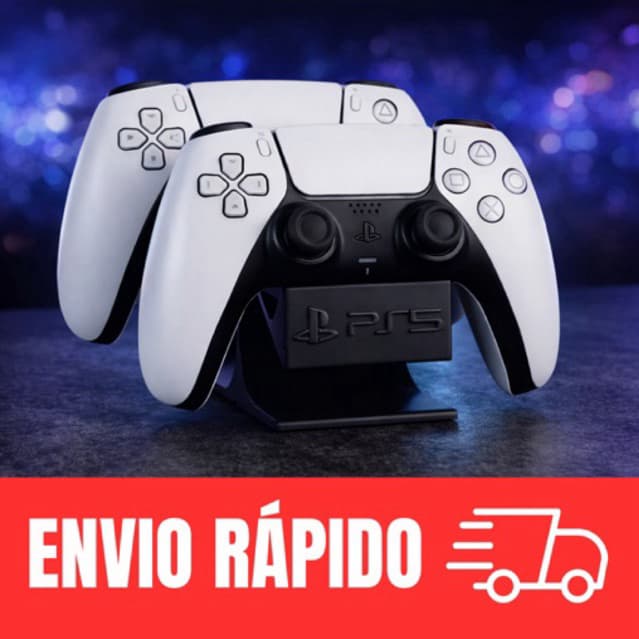 Suporte Para 2 Controles PS5 | Xbox - Base Gamer Dupla