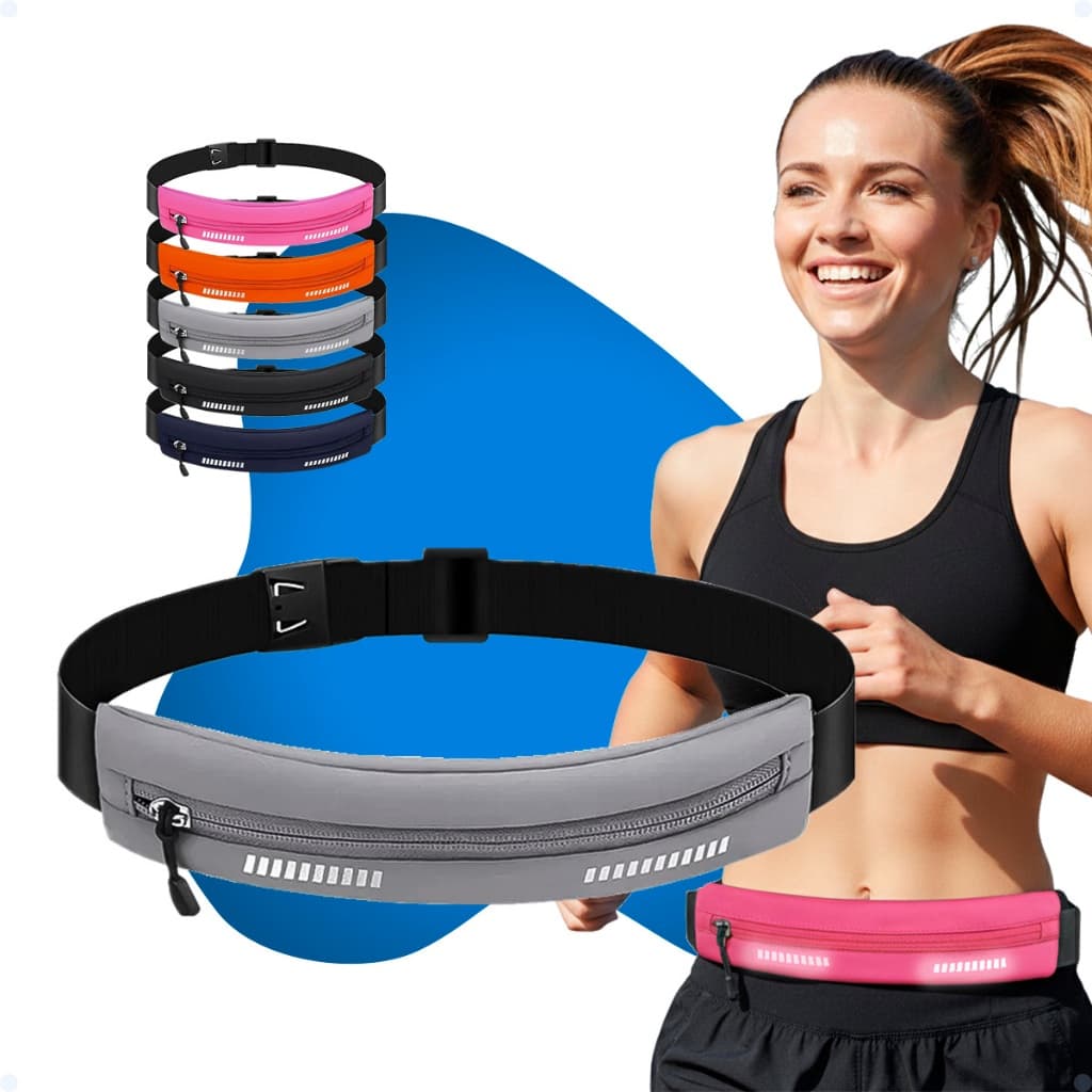 Pochete Fitness Corrida Academia Bike Caminhada Porta Celular Slim Impermeável Esportiva
