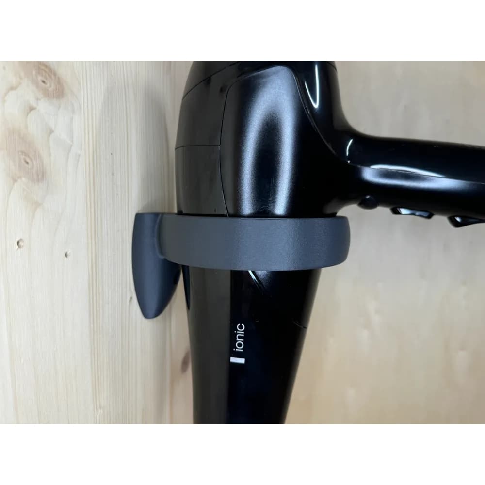 Suporte para Secador de Cabelo - Salão de Cabelereiro Organizador Barbearia