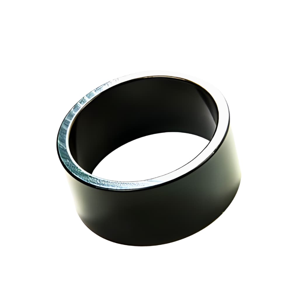 Espaçador De Direção Alumínio Bike 15mm Kl-4021 [preto]
