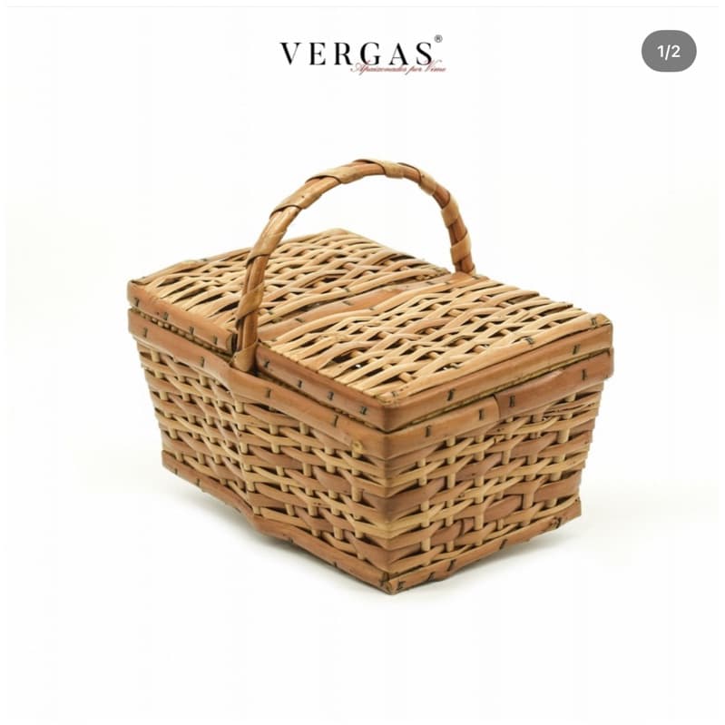 MINI cesta de piquenique/ picnic / cesta / decoração
