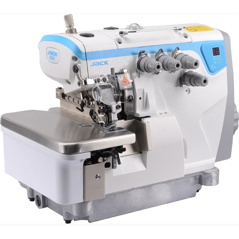 Máquina de Costura Overlock Ponto Cadeia Direct-Drive Industrial Jack - E4S-4