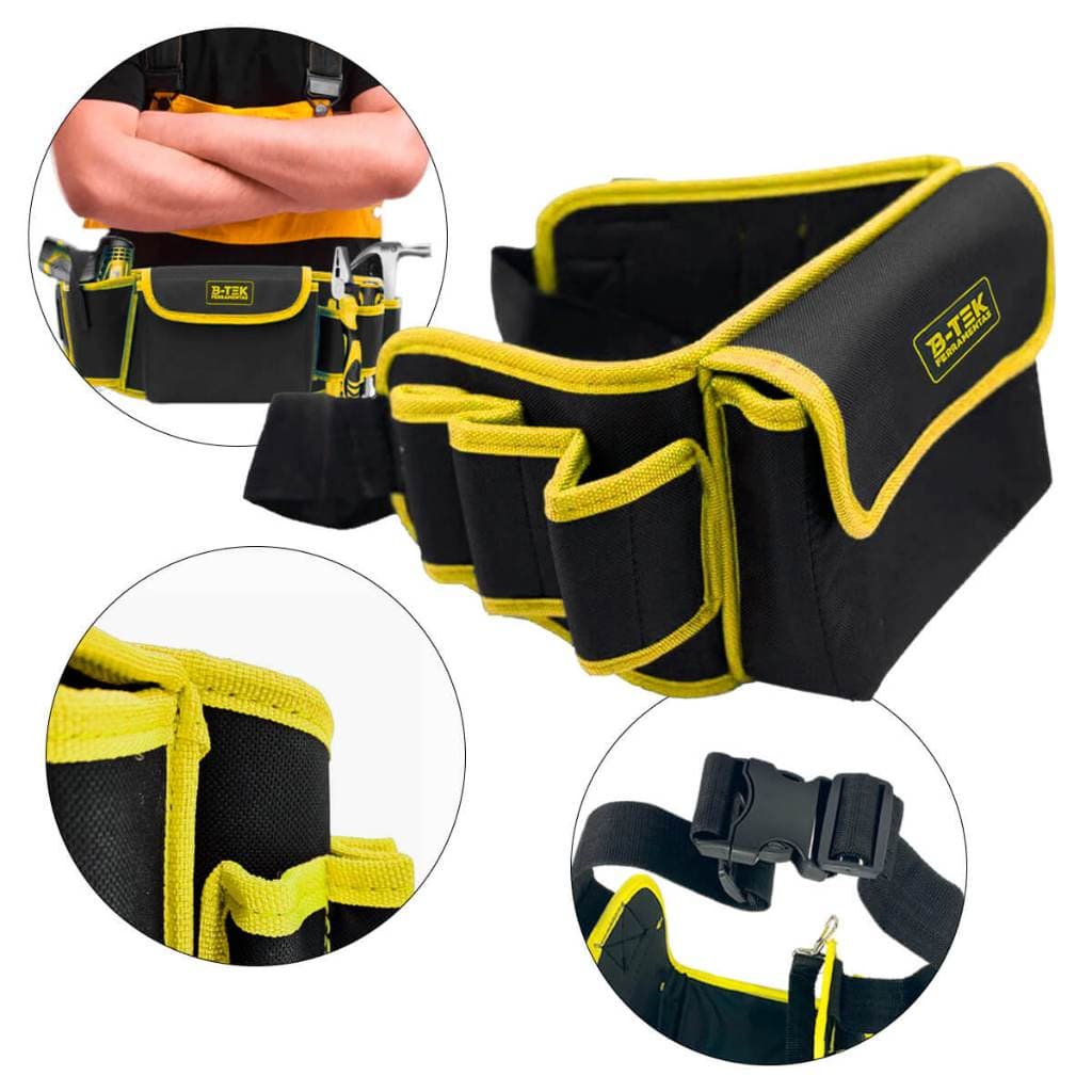 Cinto Bolsa para ferramentas Ajustável Organizador Resistente Profissional