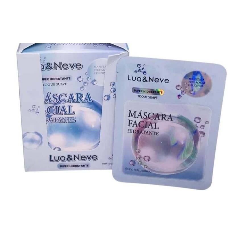 Máscara Facial Hidratante Toque Suave Lua E Neve Skin Care