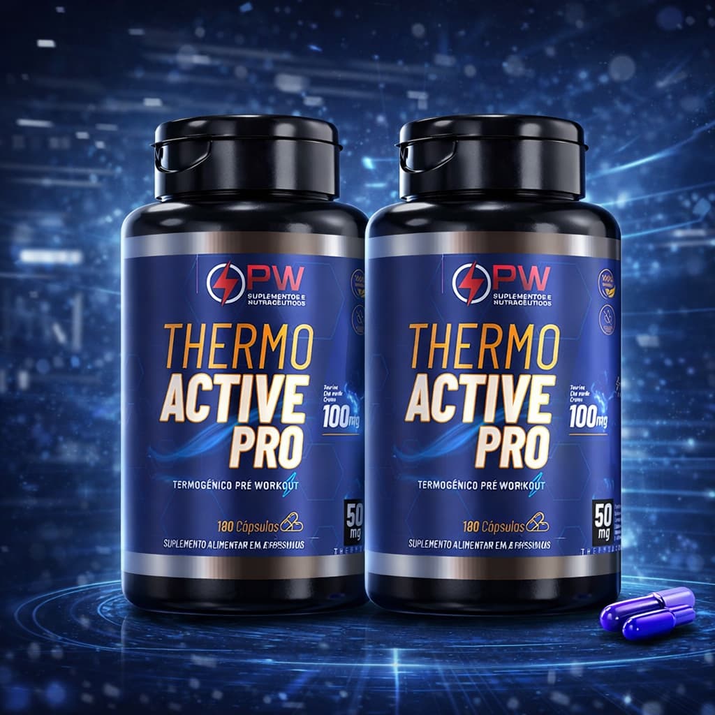 2 Suplemento Thermo Active Pro 30 Cápsulas
