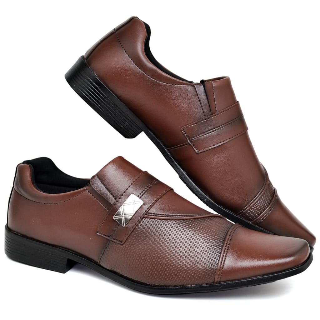 Sapato Masculino Social Confortável Preto Marrom Verniz Casamento Casual Festa Trabalho Oxford Pai