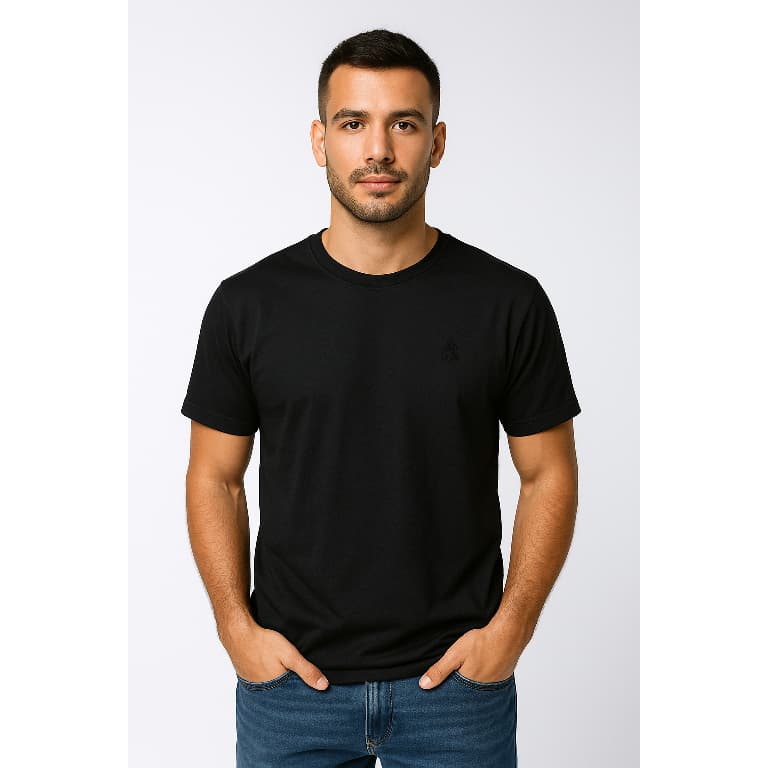 Camiseta Modal Premium T-Shirts Masculina / Gola Careca