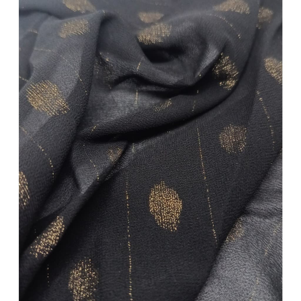 Tecido GGT Glamour Lurex Foil - 100% Poliéster - Leve e Transparente Para Saídas de Praia de Luxo e Pareôs, Moda Festa