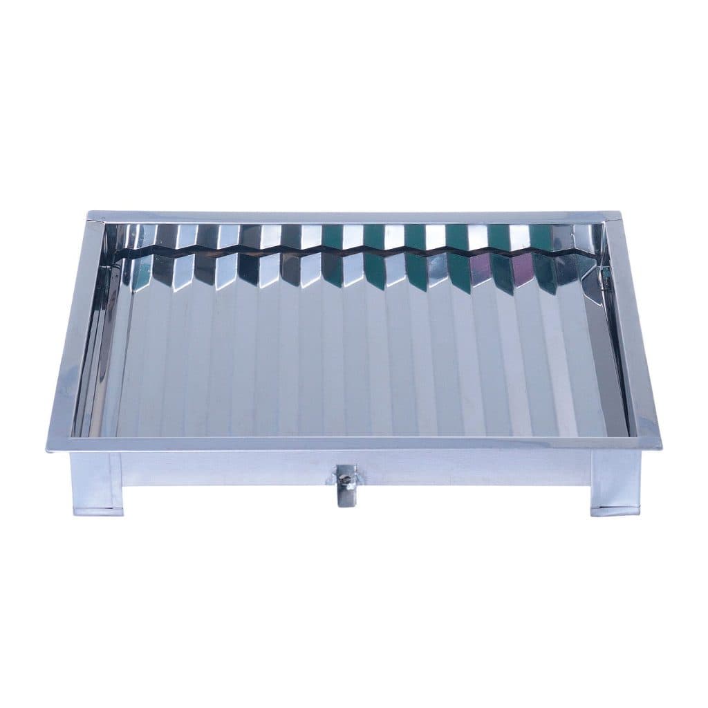 Copeira/ Escorredor Copos inox 430  30x40 cm