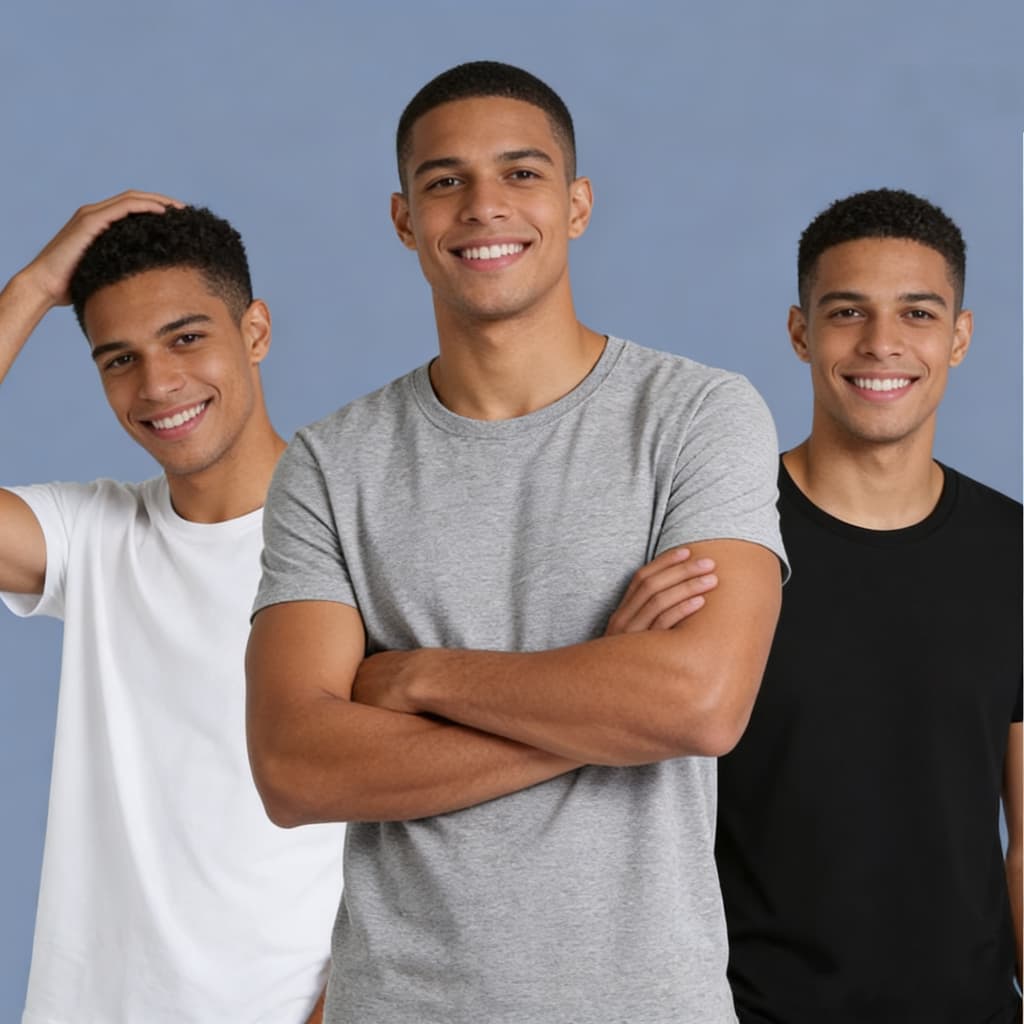 Camiseta Masculina Básica  Malha  manga curta camisa alta qualidade