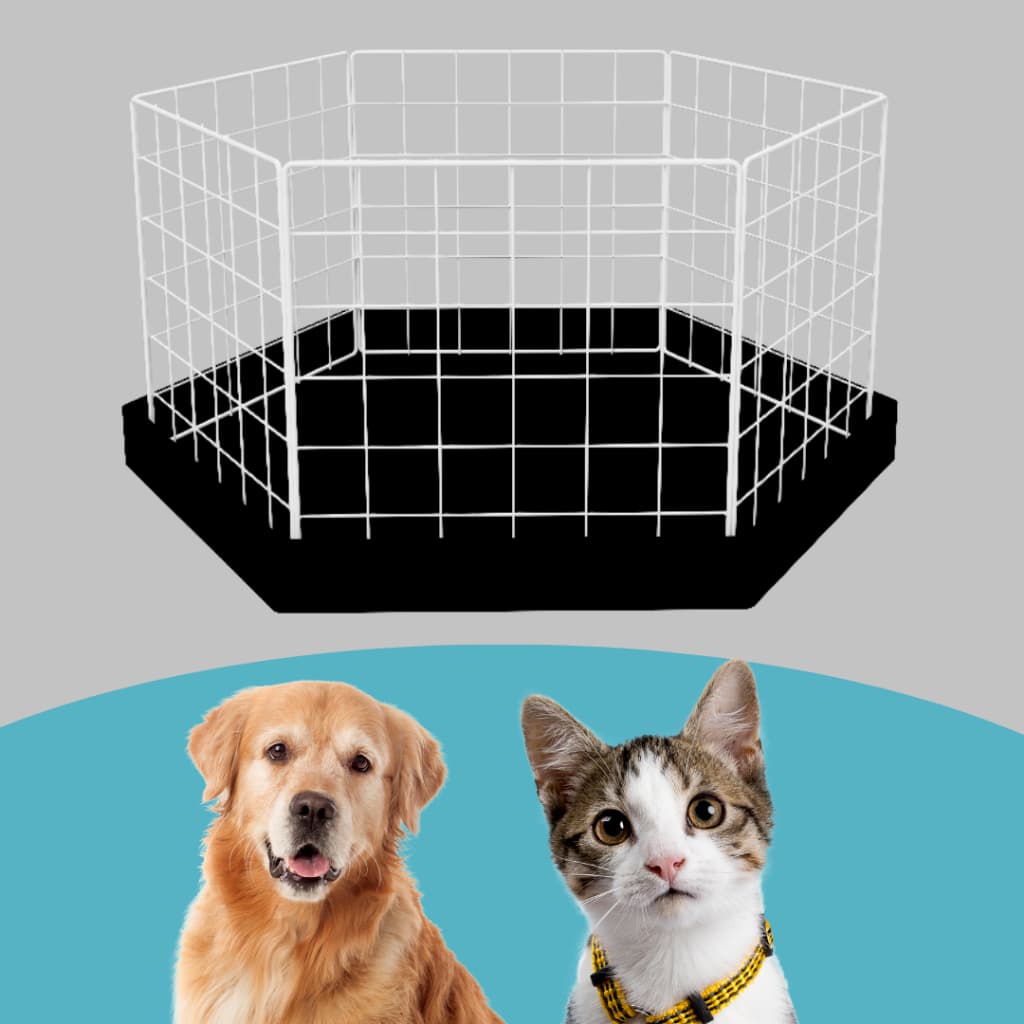 Cercadinho Para Pet Resistente Tela Vários tamanhos Coelho Porquinho da India Promoção