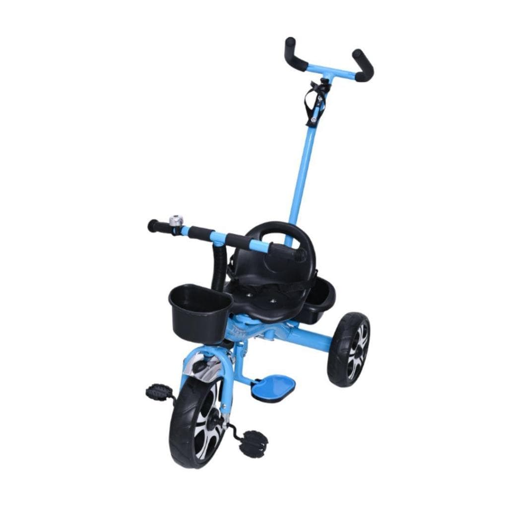 Triciclo Infantil Mimo Style Com Apoiador Azul TA21F1