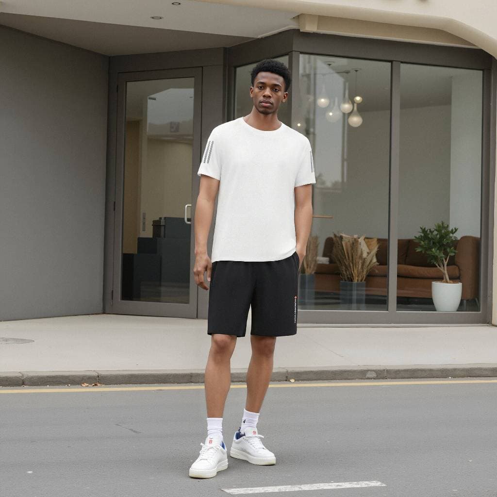 Bermudas Dry Fit de Alto Padrão Premium Casual Academia e Treinamento Externos e Internos