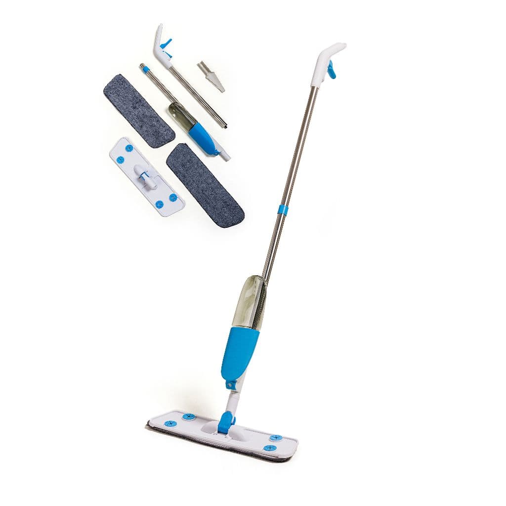Mop Spray K80 Limpeza Rápida com Refil Microfibra Durável